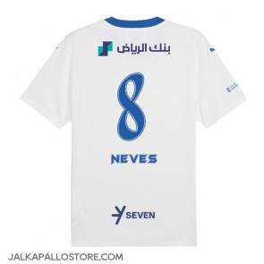 Al-Hilal Ruben Neves #8 Vieraspaita 2024-25 Lyhythihainen